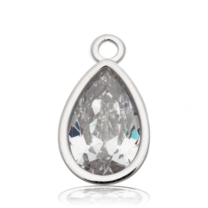 Terahertz Gemstone Bracelet with Inner Beauty Sterling Silver Charm