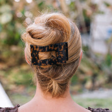 Load image into Gallery viewer, Tortoise Large Flat Rectangle Hair Clip