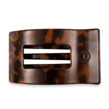 Load image into Gallery viewer, Tortoise Large Flat Rectangle Hair Clip