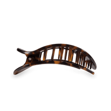 Load image into Gallery viewer, Tortoise Small Flat Round Hair Clip