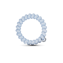 Load image into Gallery viewer, Washed Denim Large Hair Ties Set of 3