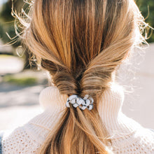 Load image into Gallery viewer, Washed Denim Large Hair Ties Set of 3