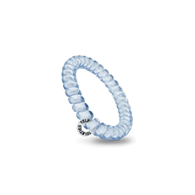 Load image into Gallery viewer, Washed Denim Small Hair Ties Set of 3