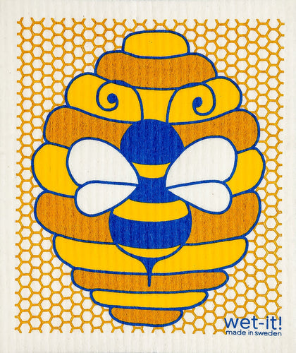 Honey Bee - Swedish Dish Cloth