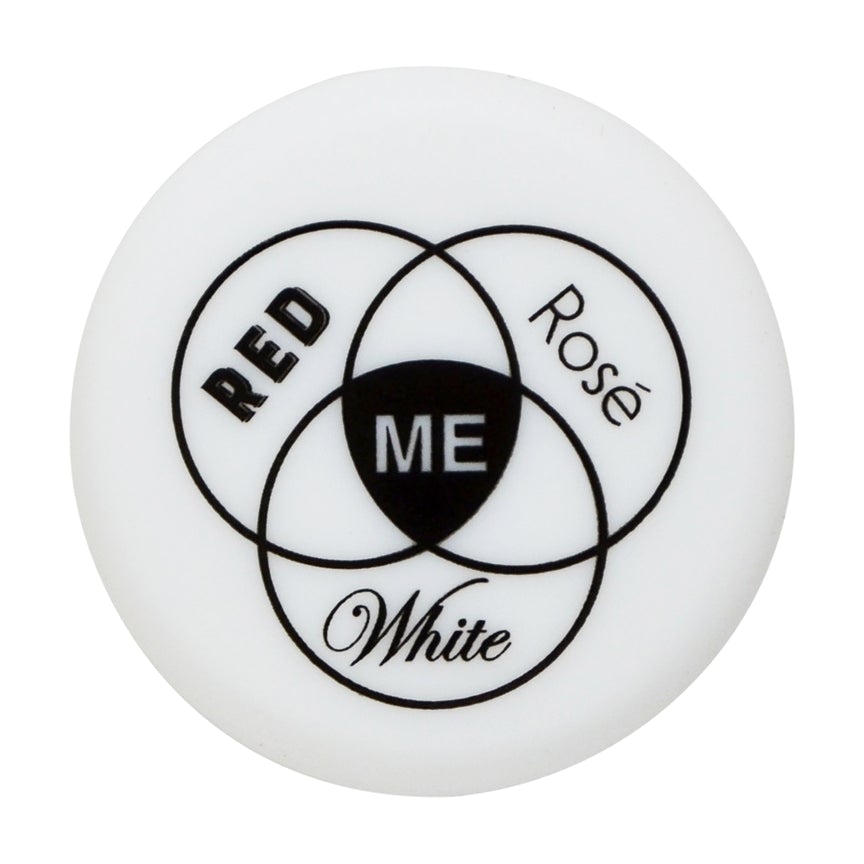 Red, White, Rose, Me - White - Single Wine Cap