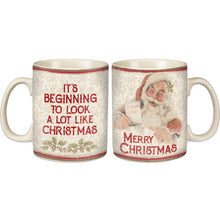 Load image into Gallery viewer, Merry Christmas/It's Beginning to Look a Lot Like Christmas - Mug