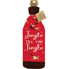 Load image into Gallery viewer, Bottle Sock - Jingle Till You Tingle