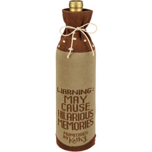 Load image into Gallery viewer, Bottle Sock - Good Friends Wine Together