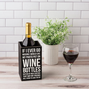 Single Wine Box - Good Friends And A Bottle Of Wine... Cheaper Than Therapy