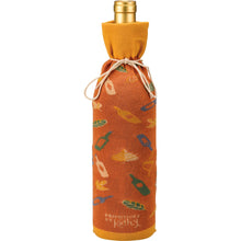 Load image into Gallery viewer, Bottle Sock - Thankful For Wine Lots Of Wine