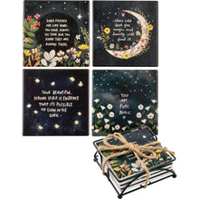 Load image into Gallery viewer, Coaster Set - Good Friends Are Like Stars