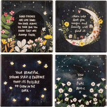 Load image into Gallery viewer, Coaster Set - Good Friends Are Like Stars