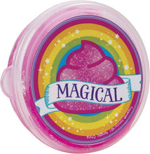 Load image into Gallery viewer, Unicorn Poop, Glittery Pink Putty Poop -  Reusable
