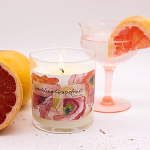 Sparkling Grapefruit Soy Candle