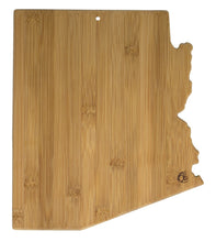 Load image into Gallery viewer, Arizona Etched Bamboo Cutting and Serving Board
