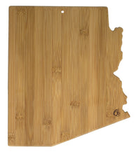 Load image into Gallery viewer, Arizona Etched Bamboo Cutting and Serving Board