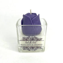 Load image into Gallery viewer, White Sage & Lavender Soy Wax Candle - 2.5oz