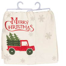 Load image into Gallery viewer, Christmas Truck - Dish Towel
