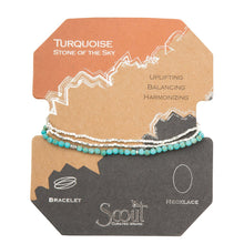 Load image into Gallery viewer, Delicate Stone Turquoise/Silver - Stone of the Sky