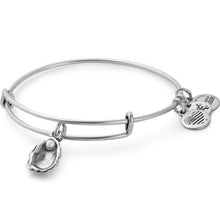 Load image into Gallery viewer, Alex and Ani Oyster Charm Bangle