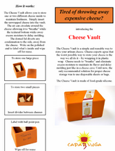 Load image into Gallery viewer, Cheese vault description