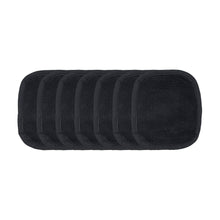 Load image into Gallery viewer, Chic Black 7-Day Set of MakeUp Erasers