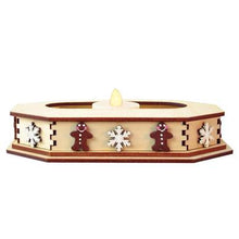 Load image into Gallery viewer, Ginger Cottage Tea Light Display - Snowflake (Large)
