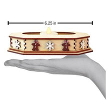 Load image into Gallery viewer, Ginger Cottage Tea Light Display  - Snowflake (Large)
