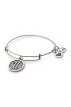 Load image into Gallery viewer, Alex and Ani Initial U Bangle Silver
