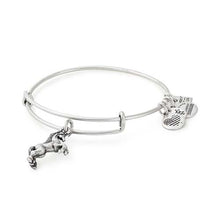 Load image into Gallery viewer, Alex and Ani Unicorn Charm Bangle
