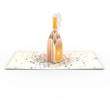 Load image into Gallery viewer, Champagne Pop Lovepop Card