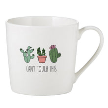 Load image into Gallery viewer, Cactus Mug - Can&#39;t Touch This

