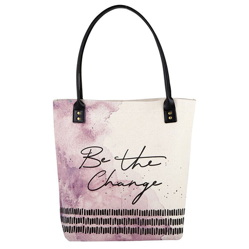 Canvas Tote - Be the Change