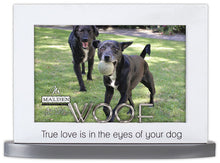 Load image into Gallery viewer, Woof Modern Statement Pet Photo Frame
