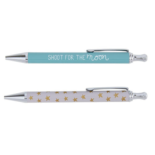Boxed Pen Set - Shoot for the Moon