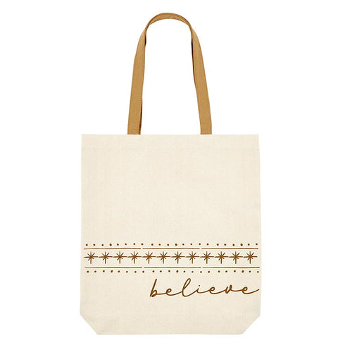 Canvas Tote - Believe