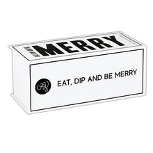 Load image into Gallery viewer, Eat, Dip & Be Merry - 3 Dip Bowl Set in Book Box