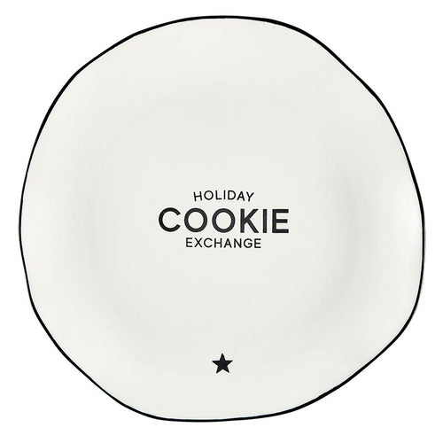 Ceramic Plate - Cookie Exchange