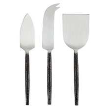 Load image into Gallery viewer, Organic Cheese Knife Set - Black Matte Box