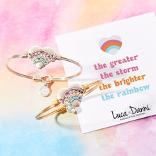 Load image into Gallery viewer, Heart Bangle Bangle Bracelet