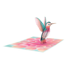 Load image into Gallery viewer, Lovely Hummingbird Lovepop Card