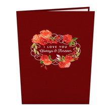 Load image into Gallery viewer, Love Rose Bloom 3D Lovepop Card
