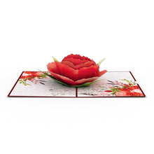 Load image into Gallery viewer, Love Rose Bloom 3D Lovepop Card
