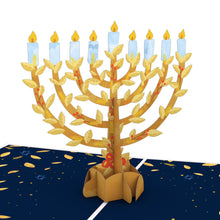 Load image into Gallery viewer, Happy Hanukkah Menorah Lovepop Card
