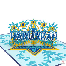 Load image into Gallery viewer, Happy Hanukkah Lovepop Card