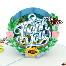 Load image into Gallery viewer, Floral Thank You Lovepop