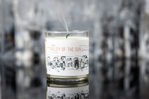 Valley of the Sun Soy Candle - Orange Blossom Scent