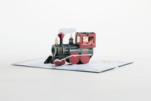 Load image into Gallery viewer, Santa Christmas Train Lovepop Card