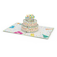 Load image into Gallery viewer, Sprinkles Birthday Cake Birthday Cake Lovepop Card