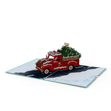 Load image into Gallery viewer, Christmas Truck Lovepop Card